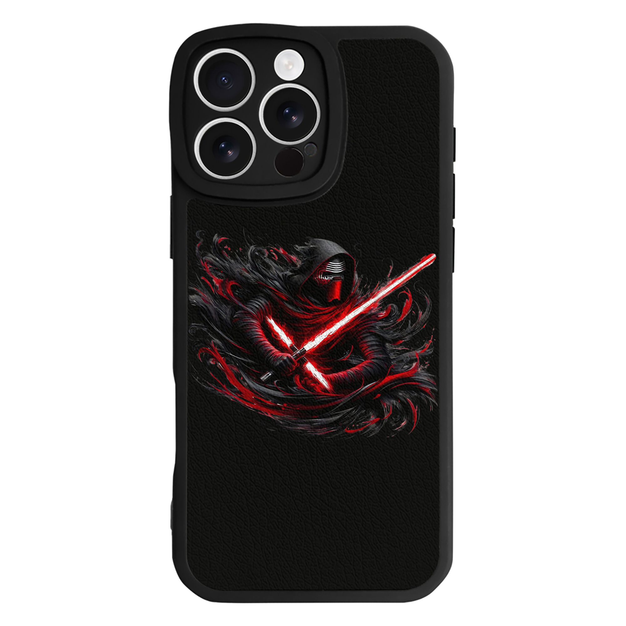 （画像用） スター・ウォーズ Star Wars 【iPhone 16シリーズ対応】シリコンスマホケース（レザー調） 材質：シリコン